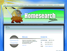 Tablet Screenshot of homesearchproperties.com